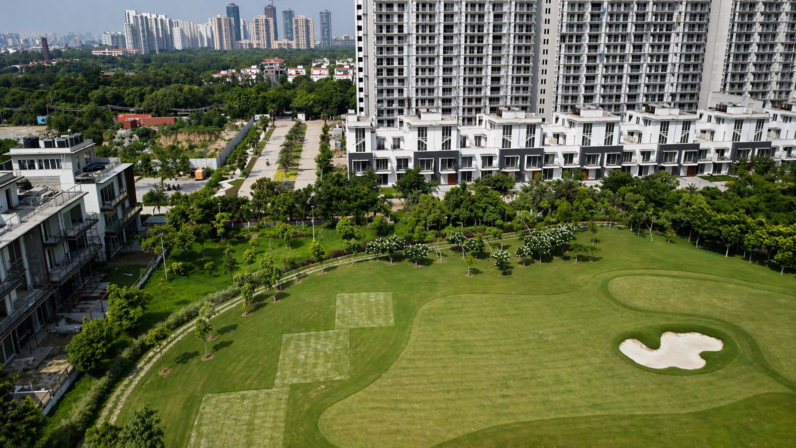 Drone Golf View